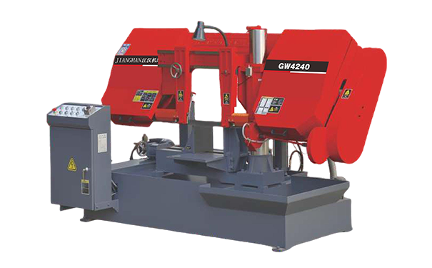 玉州GW4240双柱卧式带锯床