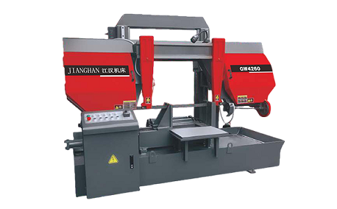 玉州龙门带锯床运行中途停止切割产生的原因是什么？